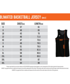 Mens Singlet Sizes